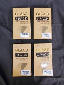 lot 150 image: Mr Shield Glass Screen Protector - 3-Pack, Premium Tempered 9H (4 Boxes)