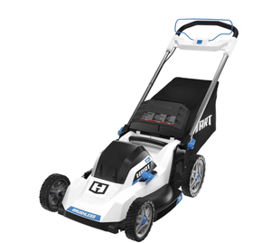 lot 1 image: HART 40-Volt 20-inch Cordless Brushless Push Mower Kit, (1) 6.0Ah Lithium-Ion Battery (1) Charger