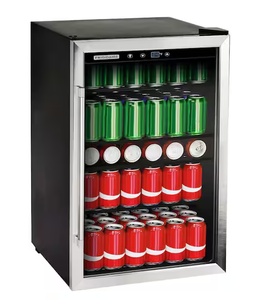 lot 50 image: Frigidaire Single Zone 20.43 in. 126 (12 oz.) Can Beverage Cooler Model # EFMIS155 (Minor Transit Damage)