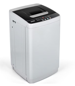 lot 54 image: Euhomy 1.03 CuFt 8.8LBS Capacity Portable Top-Load Washer with 10 Programs Drain Pump and LED Display Model #PCW001-103GR-USZX