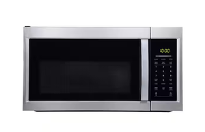 lot 70 image: Vissani 1.7 cu. ft. 1000-Watt Over the Range Microwave in Stainless Steel Model # HVO170ST (Recycled Box)