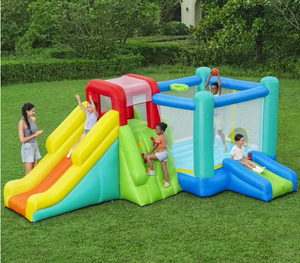 lot 88 image: Bestway Jump n Climb Kids Inflatable Mega Bouncer