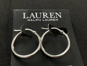 lot 121 image: Lauren Ralph Lauren Small Graduated Hoop Earrings