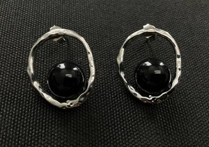 lot 152 image: MCYS Silver Plated Multi Genuine Stone Stud Earrings