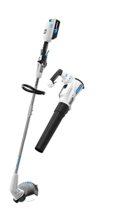 lot 32 image: HART 40V 12 String Trimmer & Blower Combo Kit (1) 4.0Ah Battery (1) Charger (Used, No Manual)