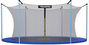lot 220 image: Costway Safety Net for Trampoline 12ft (TW10025, ONLY Net)