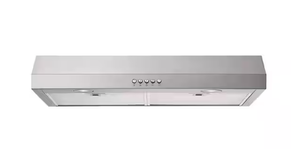 lot 301 image: Vissani 30 in. 320CFM Convertible Under Cabinet Range Hood in Stainless Steel Model # 1806A7GP11(75) Store SKU # 1012825157