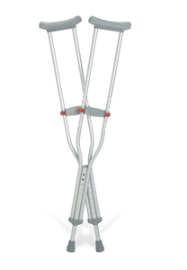 lot 312 image: Medline Crutch Aluminum Red-Dot Tall Adult