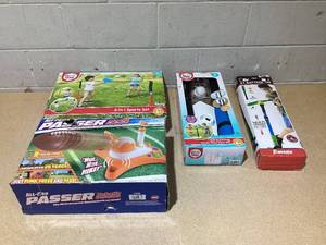 lot 157 image: LOT OF 4 Assorted Sport Toys All Pro, Play Day, Franklin