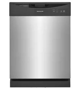 lot 93 image: Frigidaire 24 in. Front Control Smart Built-In Tall Tub 62 dBA Dishwasher in Stainless Steel Model # FDPC4221AS3A (Used)