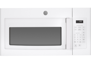 lot 228 image: GE� 1.6 Cu. Ft. Over-the-Range Microwave Oven Model #JVM3160DF9WW (Used)