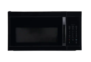 lot 231 image: Vissani 1.7 cu. ft. 1000-Watt Over the Range Microwave in Black Model # HVO170B