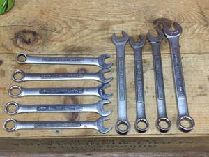 lot 323 image: (9) CRAFTSMAN Metric Wrenches 14mm - 15mm - 16mm - 17mm