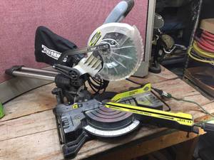 lot 336 image: PERFORMAX 240-3680 7 14 Sliding Miter Saw - Good