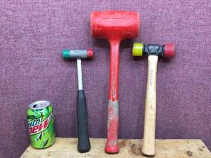 lot 346 image: Dead BlowSoft Face Hammers - Trusty Cook #4 - Husky