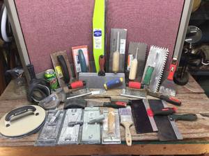 lot 380 image: Contractor - Trowels - Edgers - SandingMarshalltown - Anvil - Other