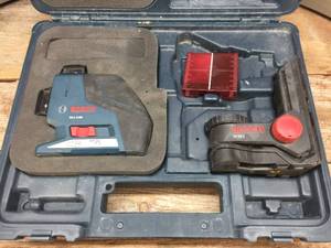 lot 385 image: BOSCH GLL 2-80 Dual Pane 360° Leveling Alignment Laser