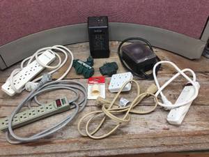 lot 388 image: Group Power Strips - Outlet Extenders - Timer - Room Heater