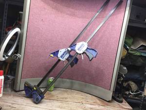 lot 106 image: 2 IRWIN 36 Quick-Grip Clamps
