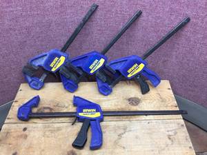 lot 132 image: 4 IRWIN Quick-Grip Clamps 6 - 13