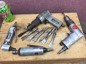 lot 184 image: CRAFTSMAN Air Chisel  38 Drill - Northern  Sandborn 14 Die Grinders