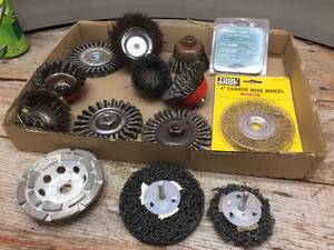 lot 193 image: Group Abbrasive - Wire WheelsCutoffs