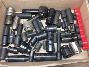 lot 267 image: Group Impact Sockets - HUSKY - CRAFTSMAN - BONNEY - TITAN