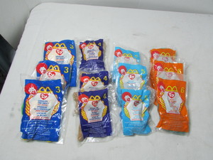 lot 49 image: Vintage McDonalds Teenie Beanie Babies