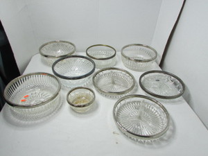 lot 73 image: Silver Plated Bowls