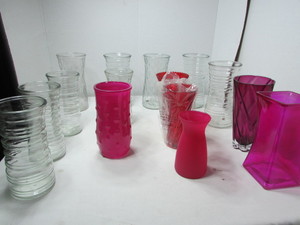 lot 125 image: Floral Vases