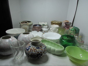 lot 129 image: Vases and Planters
