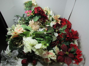 lot 196 image: Artificial Floral Arrangements