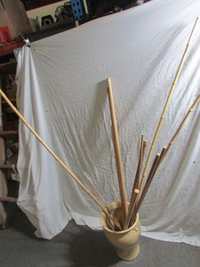 lot 217 image: Bamboo Sticks