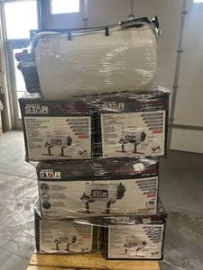 NorthStar Pallet of 8- ATV Broadcast and Spot Sprayers with 2-Nozzle Boom, 26-Gallon Capacity, 2.2 GPM, 12 Volts