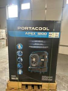 lot 6 image: Apex 1200 - Wi-Fi Portable Evaporative Cooler for 1200 Sq. Ft., 4000 CFM, 5-Speed MSRP $2,399