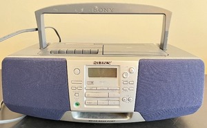 lot 58 image: Sony CFD-S38 CD Radio Cassette-Corder Boombox