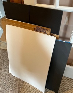 lot 325 image: Assorted Foam Core and Tri-Fold Display Boards Lot