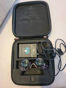 lot 125 image: CraftOptics DreamBeam Light System with Magnifying Glasses and Case