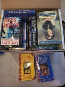 lot 132 image: Large Mystery and Historical Fiction Book Collection
