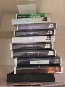 lot 154 image: Collection of Berean DVD Sets and Suze Ormans Financial Solutions Library