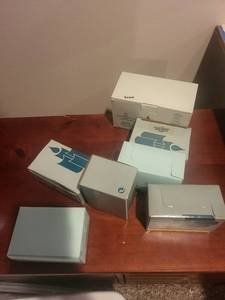 lot 291 image: Collection of Partylite Assorted Votive Candles and Holders in Boxes