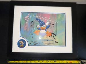 lot 7 image: Disney Design Group Mickeys Philharmagic Framed Print - Limited Edition 2003 AP 29