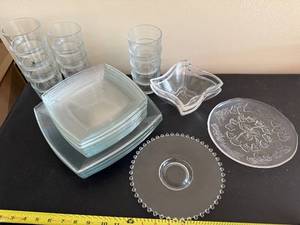lot 206 image: Villeroy & Boch and Assorted Glassware Collection - Assorted Tumblers, Bowls & Plates