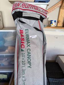 lot 12 image: EURMAX Canopy Basic 10x10 ft (3m x 3m) Kit