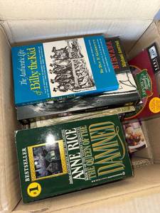 lot 438 image: Vintage Book Lot Billy the Kid, Nirvana, Anne Frank, Anna Karenina & More