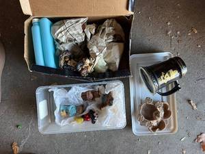 lot 457 image: Disney Mickey Mouse Figurines - Ceramic Animal Figurines - Assorted Collectibles