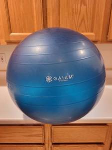 lot 236 image: Gaiam 65cm Exercise Stability Ball