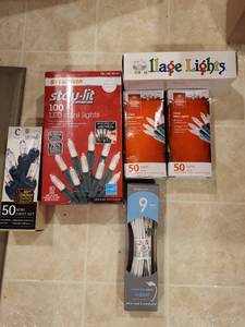 lot 239 image: Large Lot of Holiday String Lights Assorted Brands and Sizes