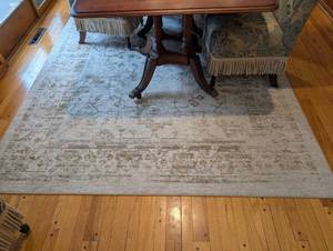 lot 100 image: Threshold Parksley Distressed Tan Area Rug