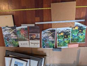 lot 148 image: Bayol Gallery Posters (Lot of 8) - Arne Exhibition Prints, Saint-Rmy-de-Provence 1996